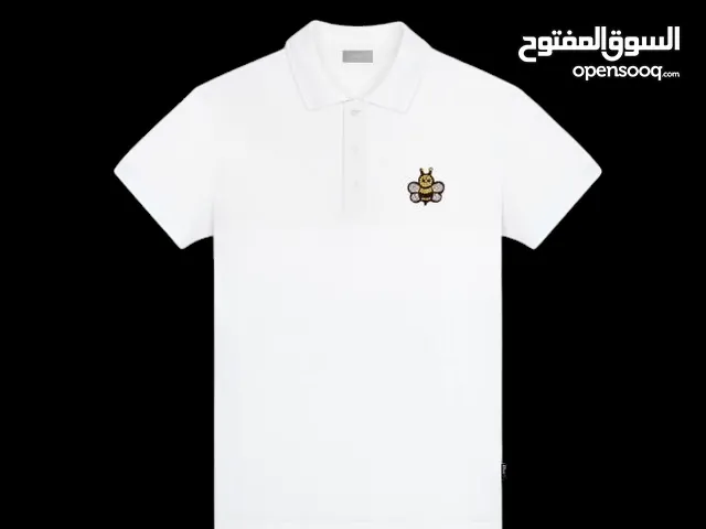 DIOR×KAWS Bee Polo Shirt White