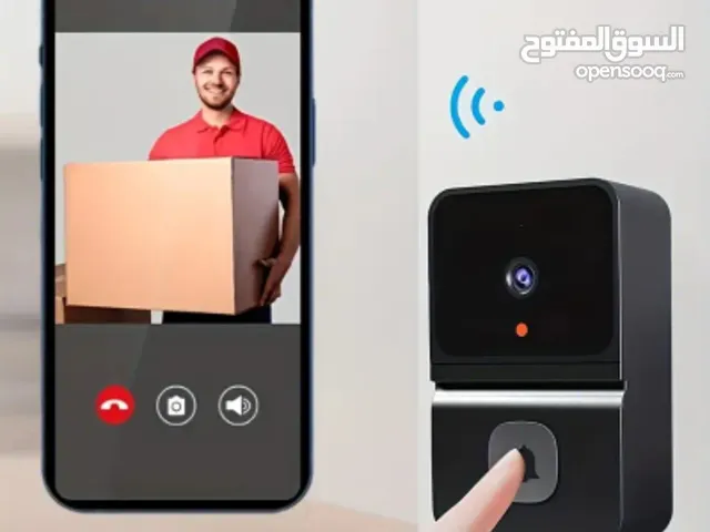 للبيع جرس مع كامره يربط بالهاتف