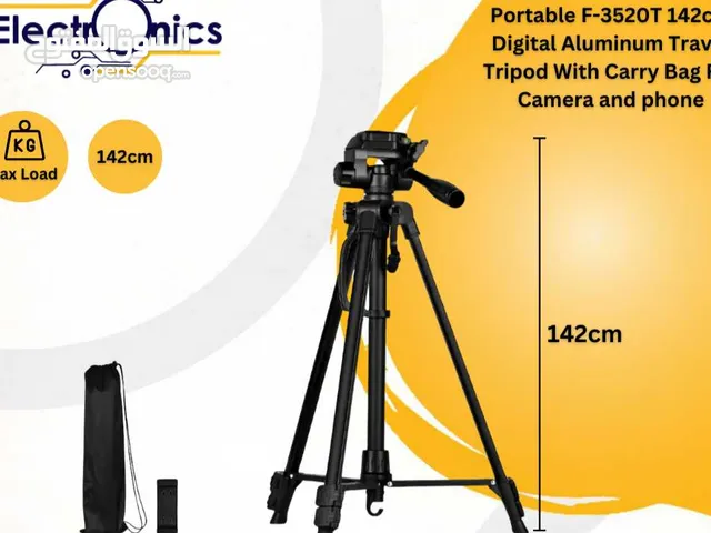 ترايبود تصوير بطول 142 سم Tripod F-3520T 142CM