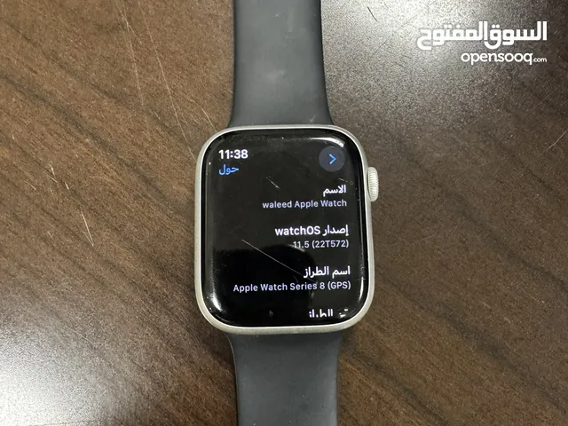 Apple watch series 8 45 mm battery 91% call me if you u are interested