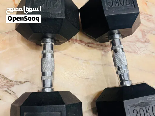 20kg x 2 dumbbells