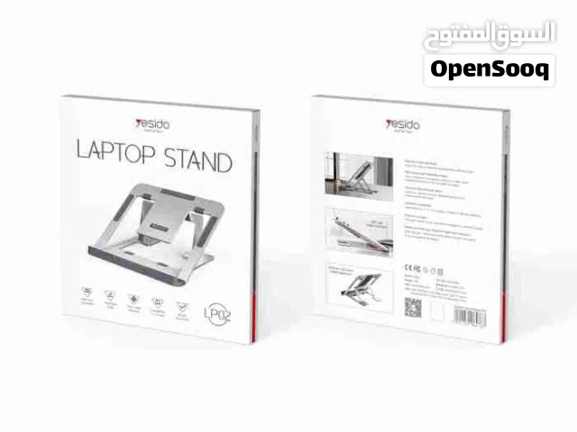 YESIDO Laptop Stand LP02 Adjustable Foldable Laptop Holder Portable Stand Compatible with MacBook