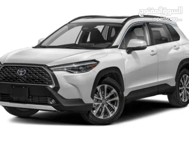 شركة طريق الاقواس تقدم كورولا كروس بالتقسيط موديل 2025 محرك 2000 سلايد مع اللوحات زيرو هايبرد