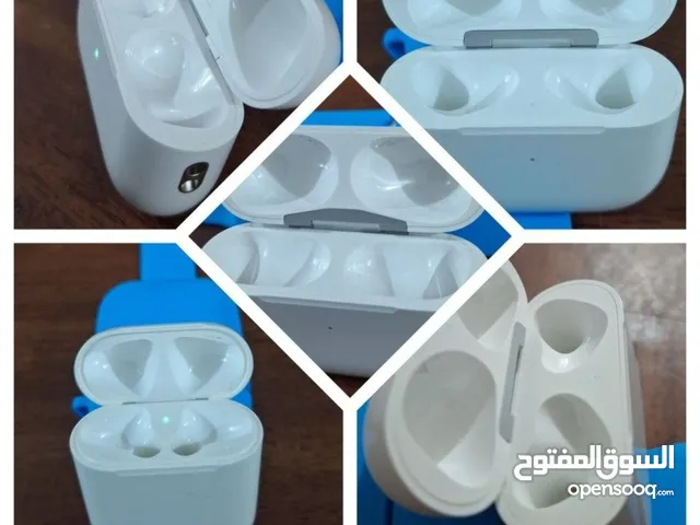 بوكسات سماعات ايربود ابل اصليه وجوانب سماعات جميع الاصدارات original AirPods cases