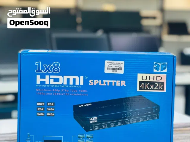 Brand New HDMI Splitter 1x8 in Oman  1x8 outputs  3D Support