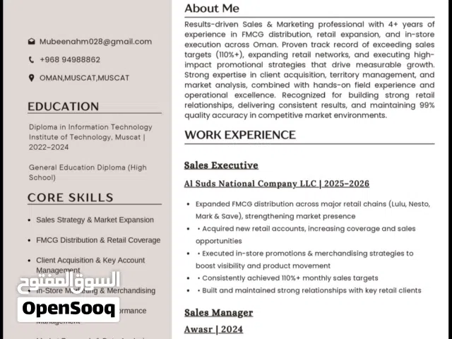 Sales and marketing executives
