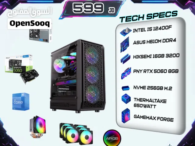 افضل عرض كمبيوترات الجيمنج RTX 5060 3050 5060TI 5070