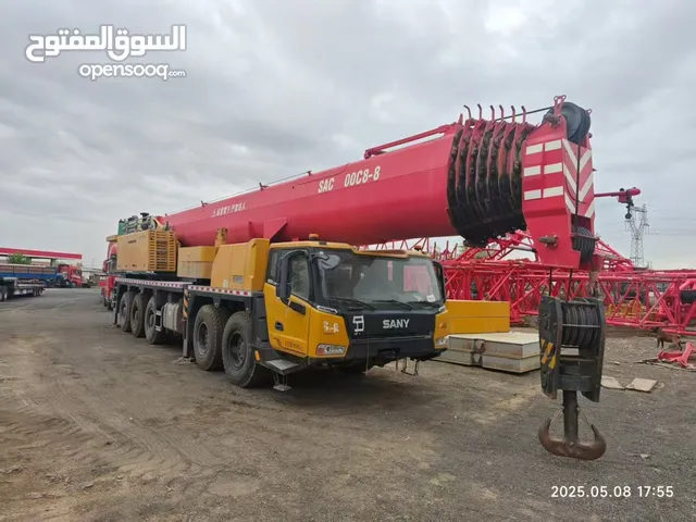 SANY 160 TON 2023 MOBILE CRANE رافعة متحركة ساني 160 طن 2023