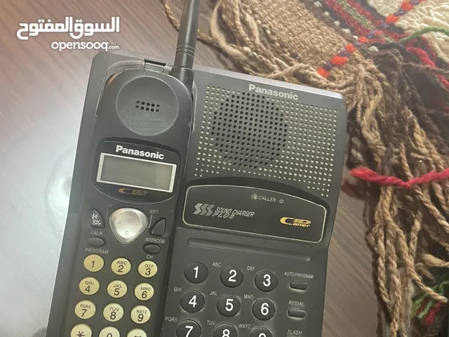 هاتف ارضي لاسلكي بحالة ممتازة