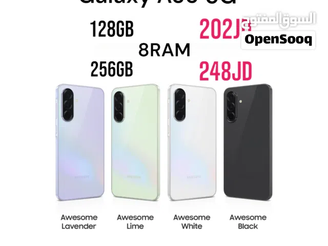 Samsung galaxy A36 5G 256GB سامسونج     كفالة وكيل رسمي bms جلاكسي ايه 3 6