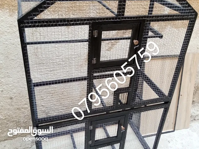 اقفاص ومطاير خشب