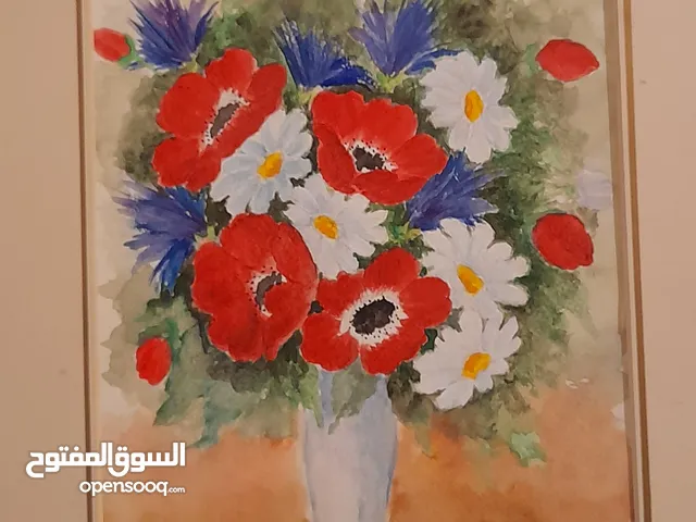 رسم يدوي اكريليك