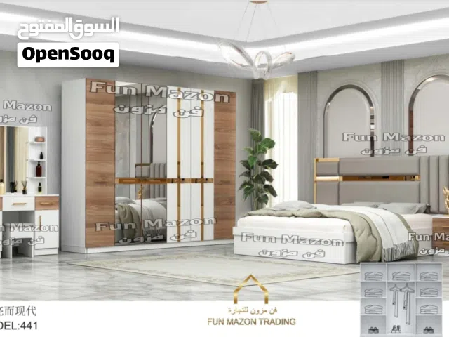 عروووض وخصومات قبل نهايه شهر 1  غرف نوم 6 قطع + دوشق طبي وتركيب