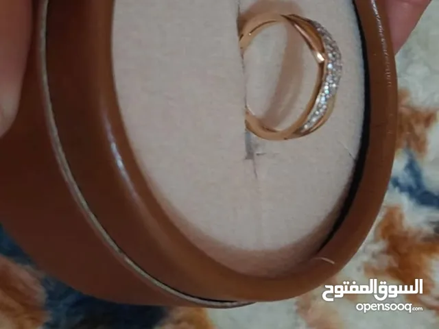 Diamond infiniti design Ring with 18k Gold