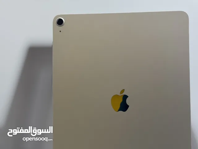 ايباد اير 13انش M2 2024 مستعمل بحالة الجديد 512 Gb بطاريه 100% كفالته ساريه لشهر مايو  بدون كرتون