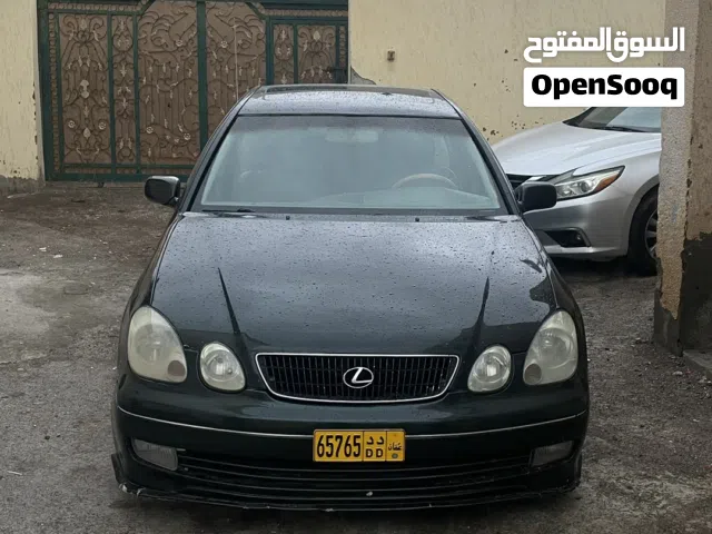 لكزس GS 430 موديل 2001 لون أخضر بحالة ممتازة مع تأمين شامل شهر 2 2027