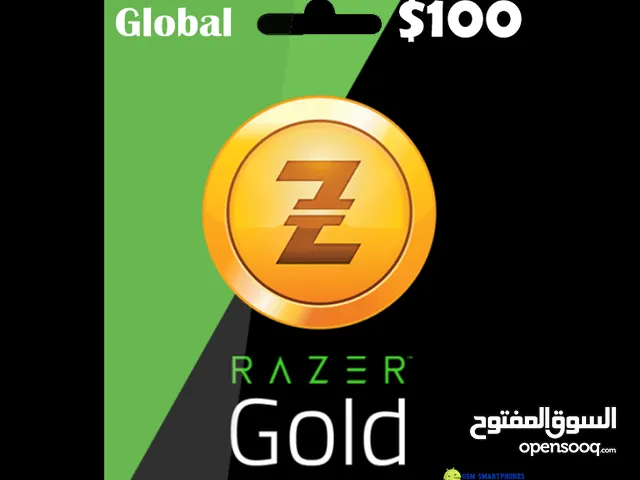 بطاقة razer gold بسعر حرق ريزر جولد