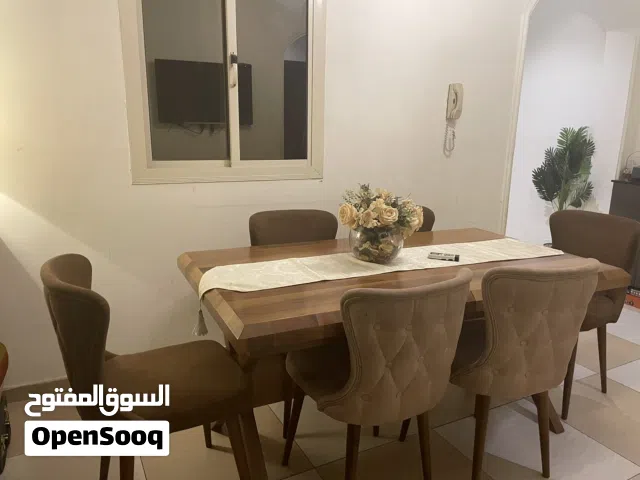طاولة طعام 6 كراسي قابله للتمدد