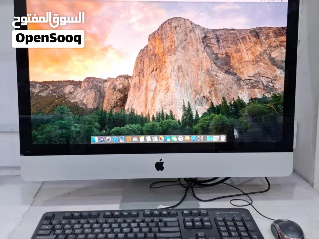 APPLE IMAC Core i5 All In One PC 27" QHD Display with AMD Radeon Graphics 7GB RAM + 256GB SSD