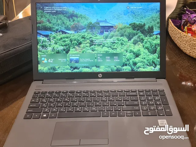 لاب توب Laptop HP مستعمل بحاله ممتازه مع شاحن و شنطة HP