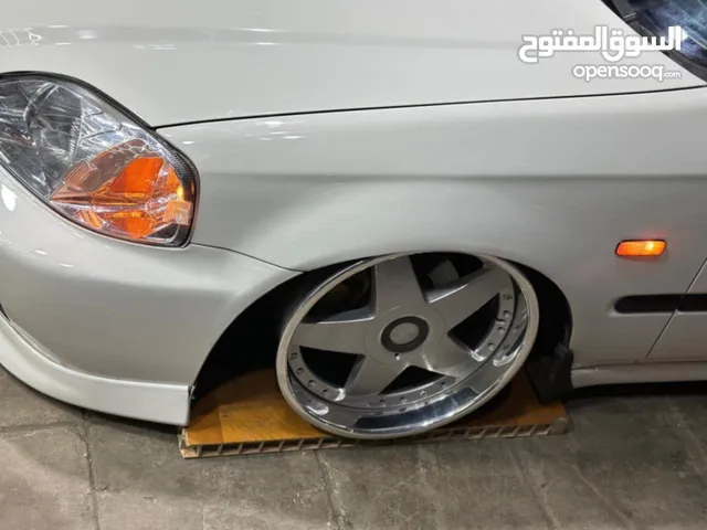 جنط oz بحاله الوكاله مدهون جديد امامي 8 إنش خلفي 9 إنش