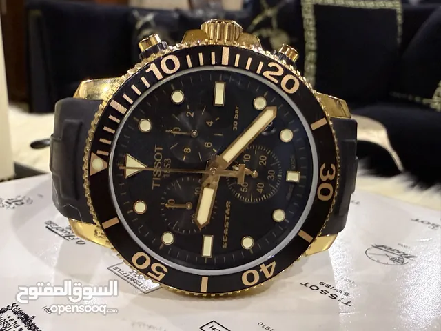 ساعة رجالي TISSOT تيسو seastar بحالة ممتازة