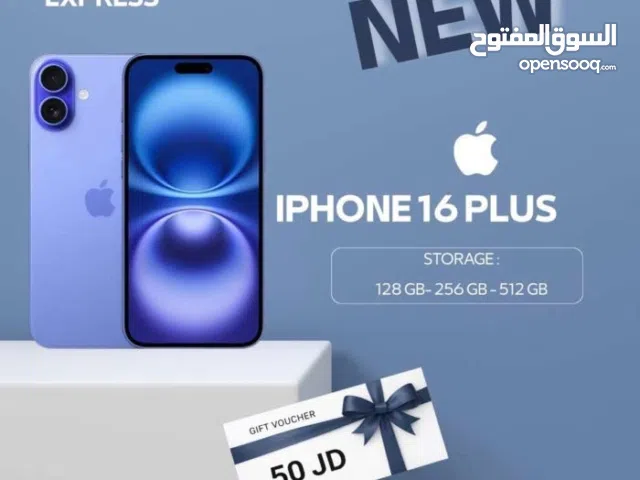 IPHONE 16 PLUS ( 128GB ) NEW /// ايفون 16 بلس ذاكره 128 الجديد