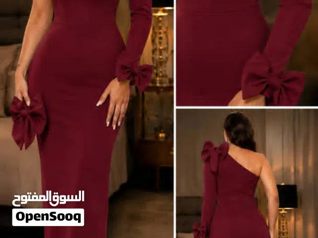 تألقي بإطلالة أنثوية فاخرة فساتين نسائية بتصميم راقي وقماش ليكرا مريح يبرز جمال القوام
