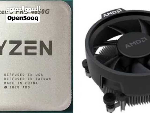 معالج ryzen 5 4650g مع المبرد