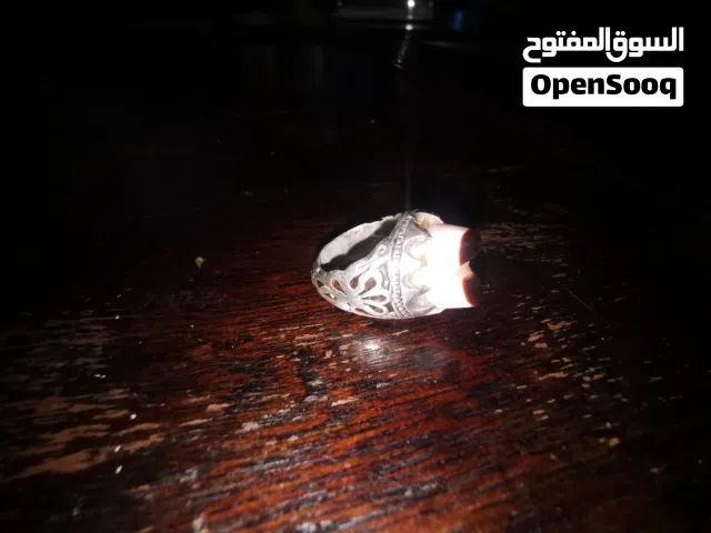 خاتم سليماني عينين فضة إيرانية