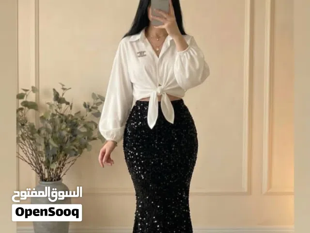 *تــرنــد الطقوم وصل جــديــد* *طقم قطعتين فخمممم جددداً شميز بقصه احترافيه