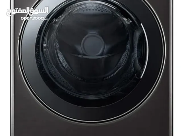 LG WDV2102WRV - 20/12Kg - Front Loading Washing Machine & Dryer, Black غساله+منشفة ال جي