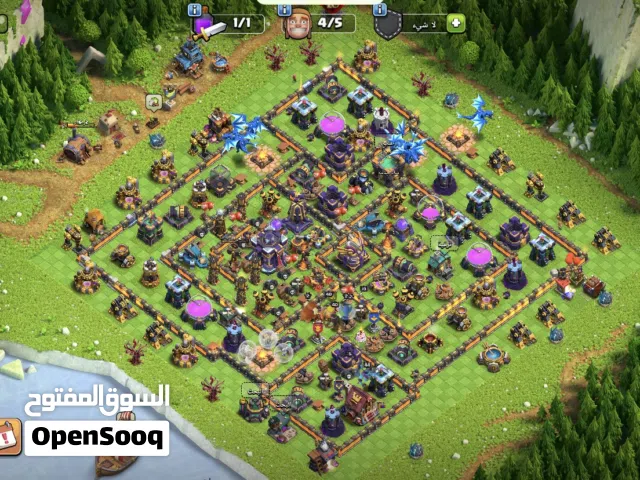 حساب كلاش اوف كلانس تاون15