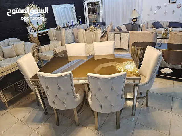 طاوله سفره زان ولاتيه 6 كرسي