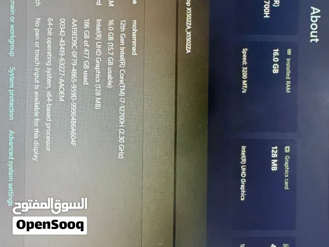 Windows Asus for sale  in Amman