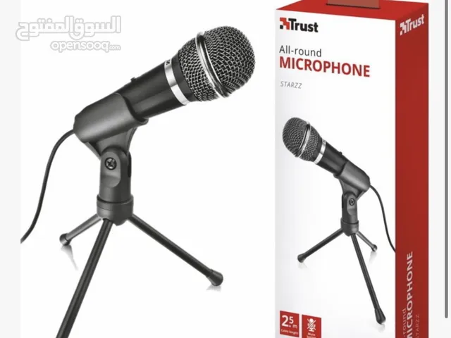 مايكروفون Trust starzz للحاسبات والاجهزة اللوحية كيبل 2.5 متر زر لكتم الصوت