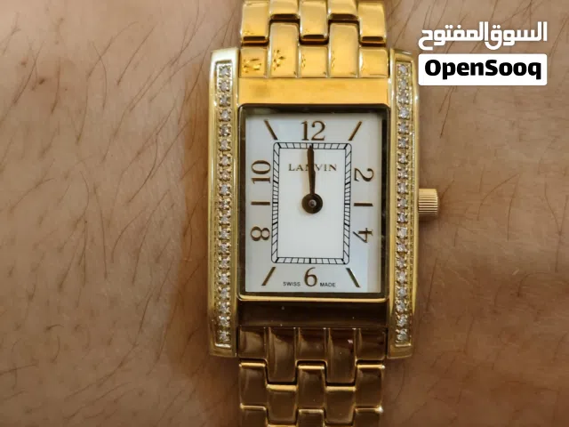 Factory Daimond Ladies Watches Lanvin Only Watch  Swiss made Quartz  Condition 10/10
