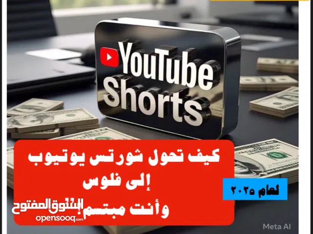 الربح من شورتس اليوتيوب