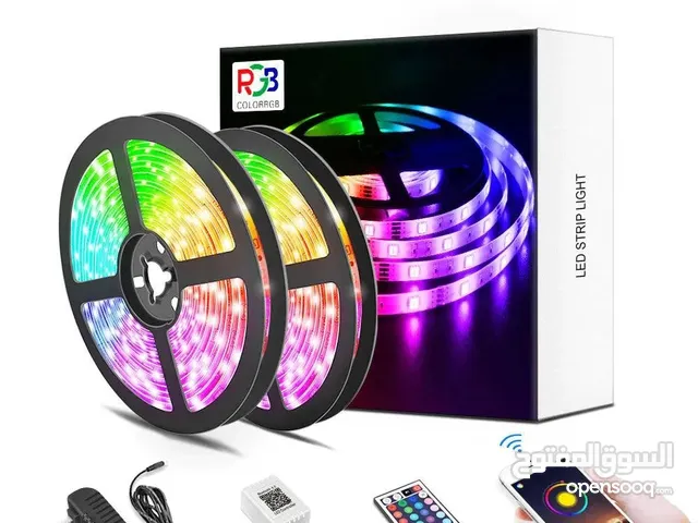 LED Strip Light RGB 5050 Flexible Ribbon With App Control حبل انارة ذكي يعمل على الصوت والتطبيق والر