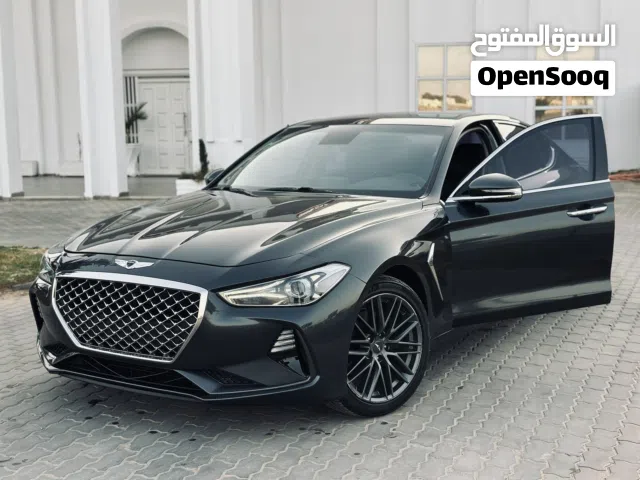 هونداي جينيسس 2019 G70 لون اخضر الباترولي