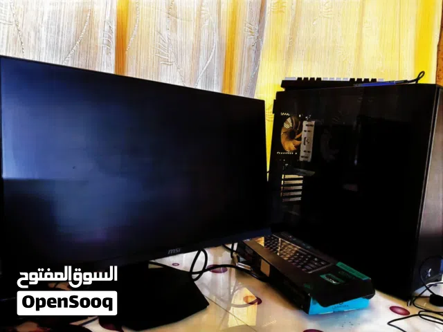 pc gaming تجميعه +شاشه+يوبي اس3k +كيبورد وماوس