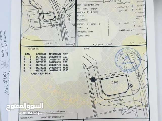 للبيع ارض فرصه موقع ممتاز شبه جزيره