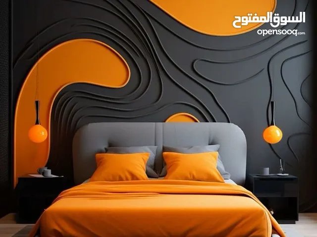 تفصيل غرف نوم مودرن باجود مواد الخام وبجميع الألوان والديزاين بأسعار المصنع