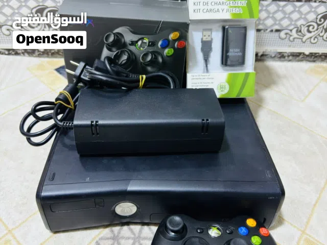 اكس بوكس 360 شرط الفحص والضمان السعر 115.000مهكر كامل مع الالعاب والملحقات مكاني