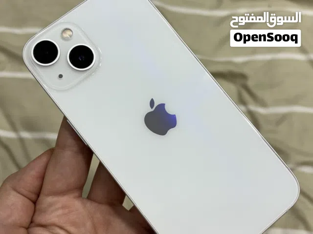 ايفون 13 أبيض 128 جيجا - استعمال شخصي بحالة ممتازة