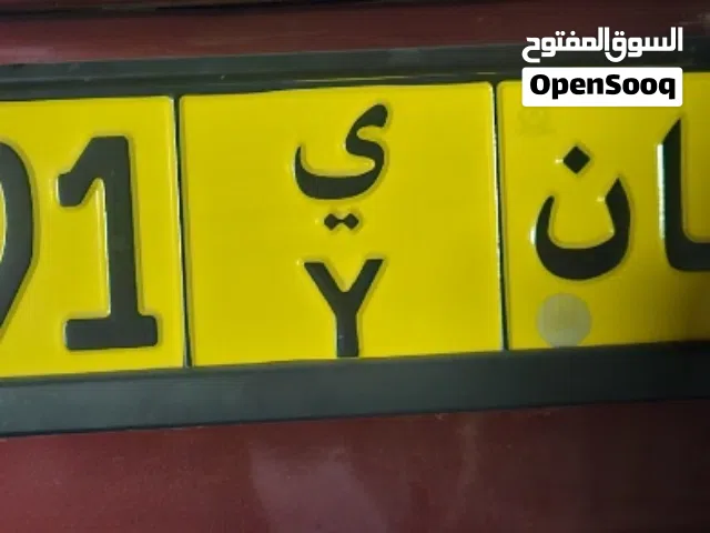 رقم سيارة مميز للبيع 29191