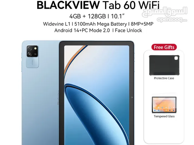 فل بكج جديد كفالة الوكيل تابلت Blackview 60 wifi 12GB-128GB متوفر لدى سبيد ستور