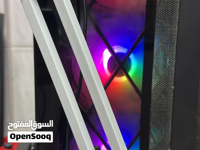 gaming PC with everything keyboard mouse headphones mic computer