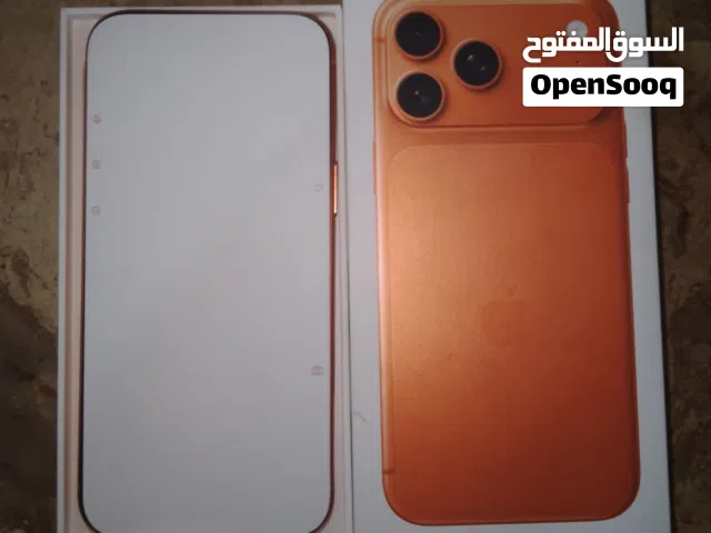 iPhone 17 Pro Max السعة: 256GB الرام: 12GB الجهاز جديد بالكامل، توجيه ياباني أصلي غير مفتوح ولا علي