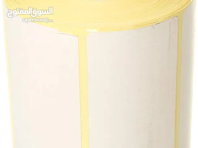 لاصق باركود إستيكر باركود مقاسات متعددة لكل الطابعات